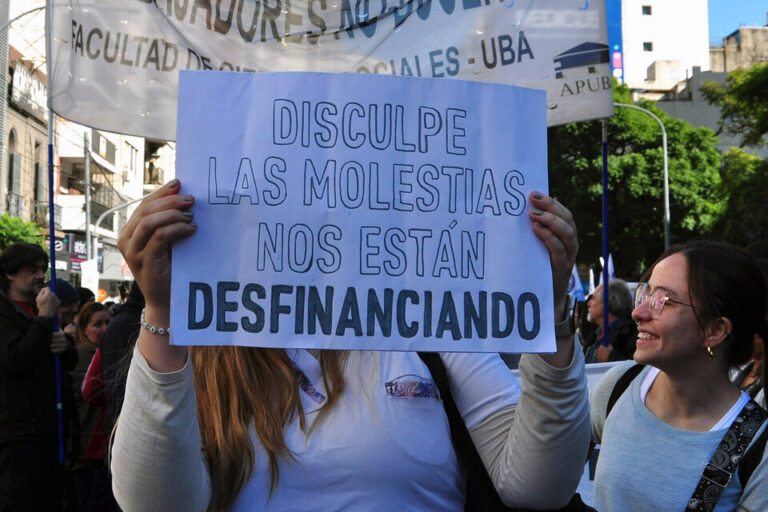 Universidades nacionales quieren una consulta popular para garantizar su financiamiento