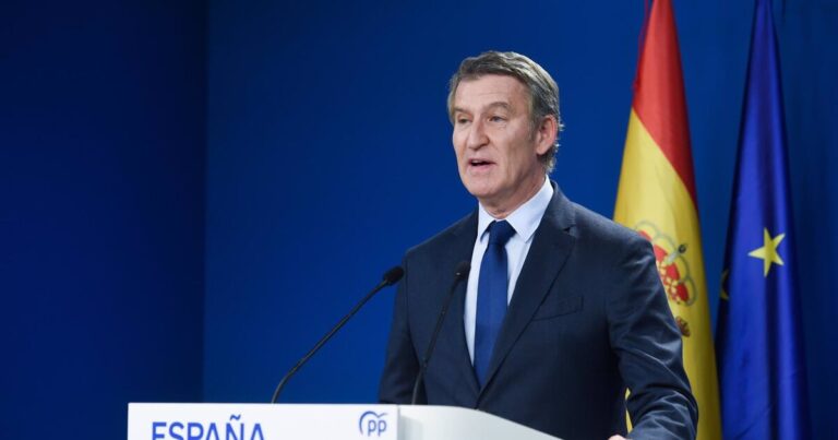 Feijóo propone un ‘Plan Valencia’ para la reconstrucción y pide a Sánchez la declaración de emergencia nacional
