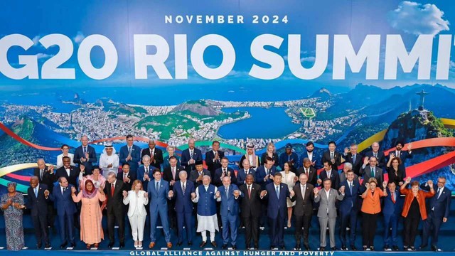 Javier Milei no participó de la foto oficial del G20 y el Gobierno dio una llamativa explicación