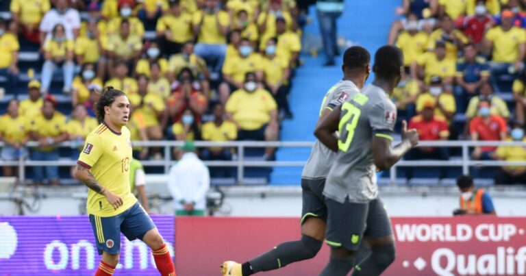 Colombia vs. Ecuador EN VIVO: siga el minuto a minuto de la fecha 12 de la Eliminatoria para el Mundial de 2026