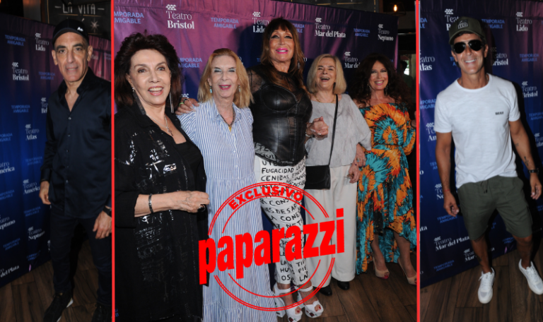 Los mejores looks de los famosos en la inauguración de la temporada teatral de Mar del Plata