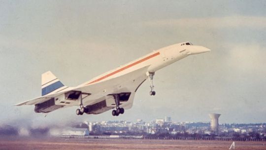 Concorde: el primer avión comercial en romper la barrera del sonido