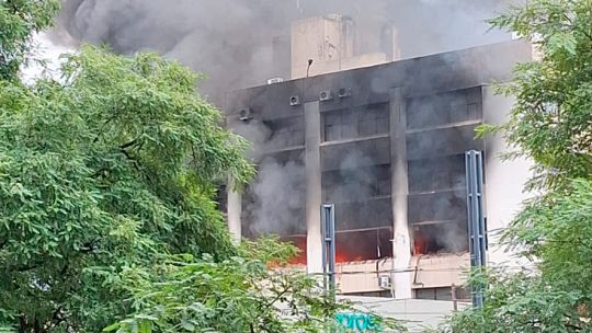 Apross: tras el incendio, el Gobierno de Córdoba declaró la emergencia por 30 días