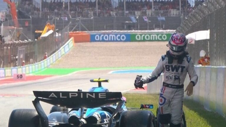 A Franco Colapinto se le apagó el motor en la qualy y largará 19º en el GP de España
