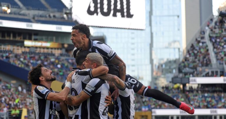 Primer triunfo sudamericano en el Mundial de Clubes: Botafogo derrotó 2-1 a Seattle Sounders