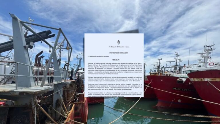 La izquierda denuncia en el Congreso el lockout patronal en la pesca