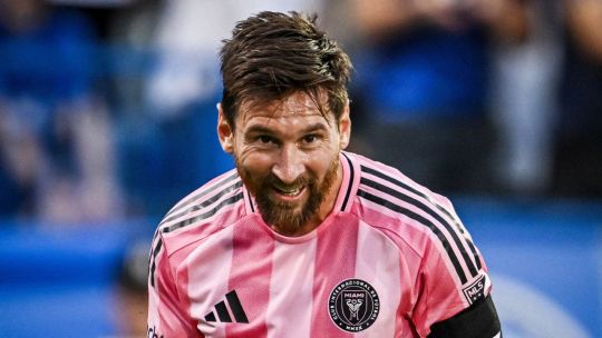 El inesperado blooper de Messi durante el partido entre el Montréal y el Inter Miami