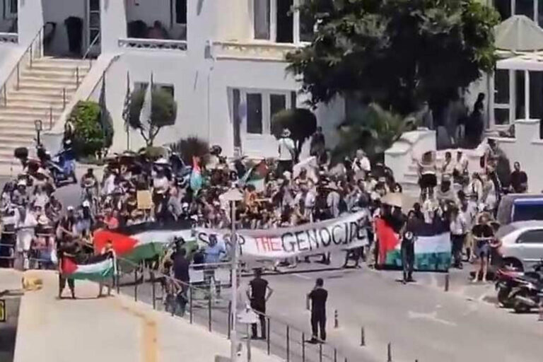 Tensión en Grecia: Turistas israelíes retenidos por protestas antisemitas