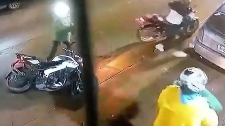 Ingeniero Budge: balearon a un delivery para robarle, pero su carga lo protegió