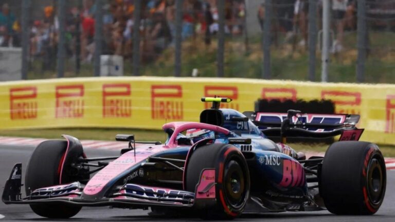 Fórmula 1: Franco Colapinto quedó en el puesto 18 en la primera práctica del GP de Hungría