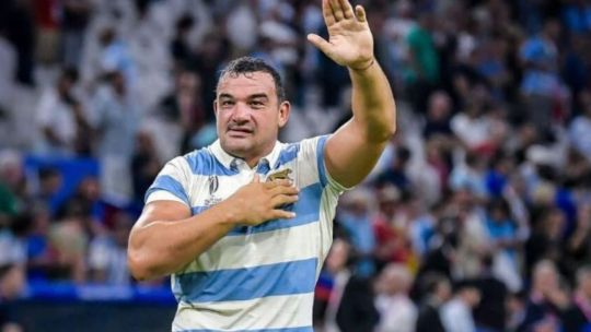 Agustín Creevy habló de «los valores del rugby» y el fallido homenaje de Los Pumas a Maradona