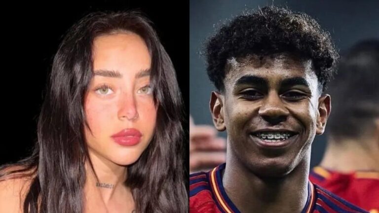 Lamine Yamal confirmó su romance con Nicki Nicole con una postal íntima