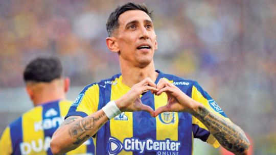 Luz, cámara, acción: juega Di María