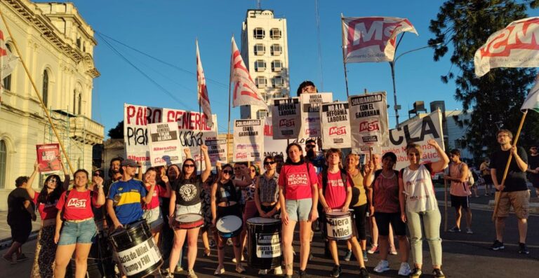 Paraná. Se movilizó contra las reformas antiobreras