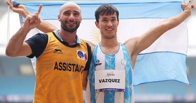 Fernando Vázquez, la historia del disminuido visual que se consagró campeón mundial de Para-atletismo: «Con el deporte me demostré que podía lograr lo que me proponía»