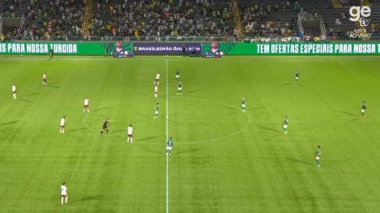 Inédito: Palmeiras sacó del medio en ambos tiempos ante Fluminense