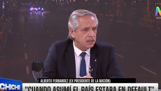 Exclusivo de ‘Chiche en vivo’: Alberto Fernández reconoció que lo que vive CFK es «inadmisible» y que Sergio Massa sería «un gran presidente