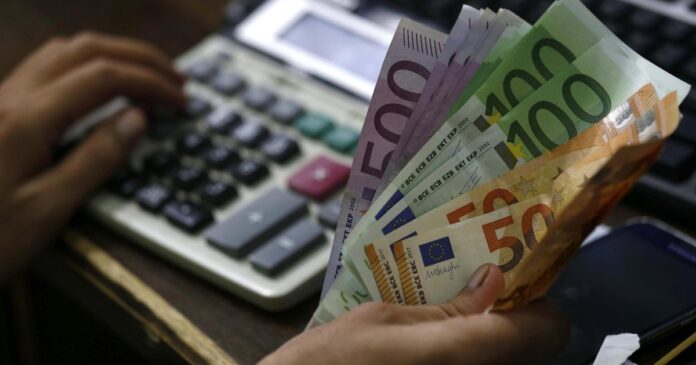 Gráfico que muestra la evolución de la cotización del euro en Argentina