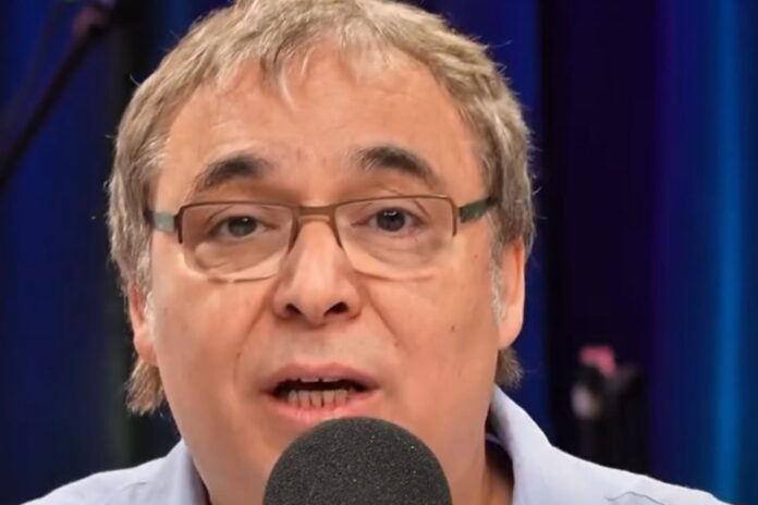 Gabriel Rolón, psicoanalista y escritor, durante una entrevista.