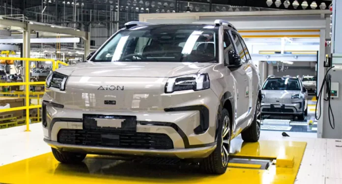 Logotipo de GAC Motor frente a un mapa que destaca México y Argentina