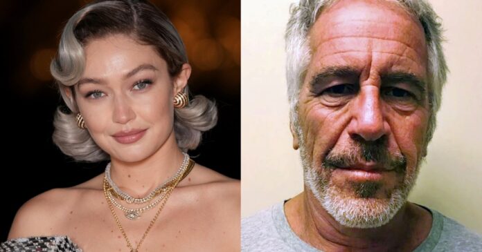 Retrato de la modelo Gigi Hadid