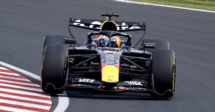 Circuito del GP de Miami 2026 con el Hard Rock Stadium de fondo