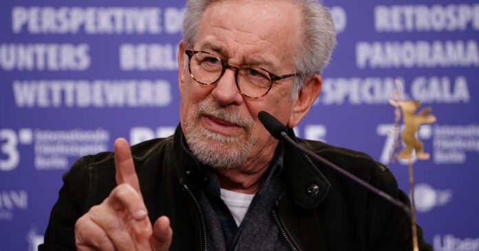 Steven Spielberg en entrevista durante el festival SXSW