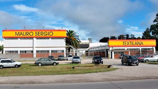 Edificio o logotipo de la empresa Textilana SA, fabricante de la marca Mauro Sergio