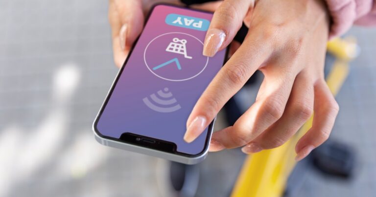 Gráfico ilustrativo sobre digitalización financiera y pagos electrónicos en Argentina