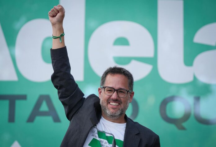 José Ignacio García, candidato de Adelante Andalucía, en entrevista