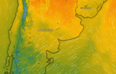 Mapa de alertas meteorológicas del SMN para el 1 de mayo en Argentina