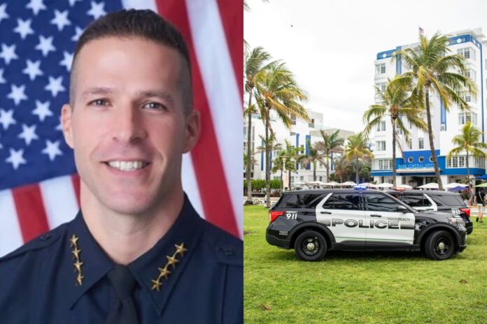 Edwin López, nuevo jefe de la Policía de Miami, uniformado