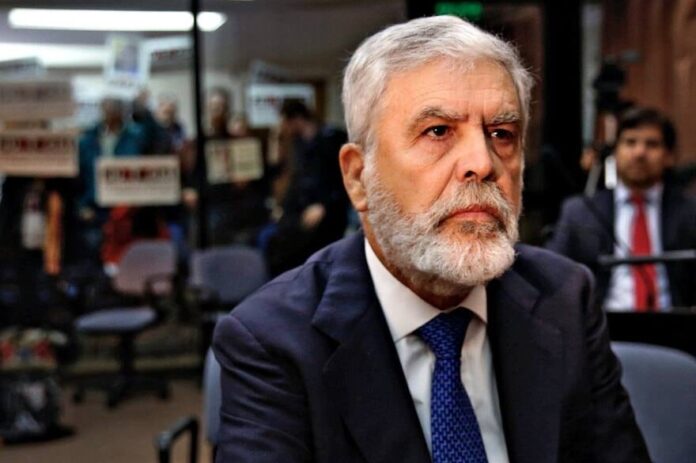 julio-de-vido-prision-domiciliaria-ezeiza Julio De Vido durante una audiencia judicial