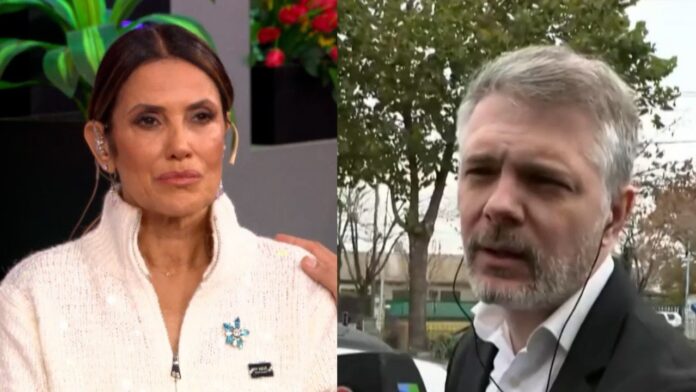 María Callejón habla ante micrófonos