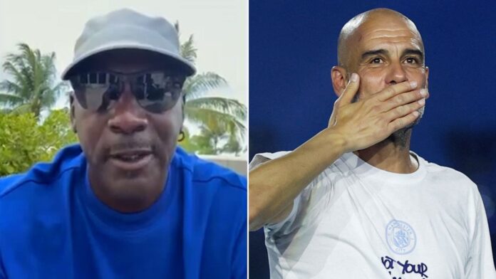 Michael Jordan en mensaje proyectado durante despedida de Pep Guardiola