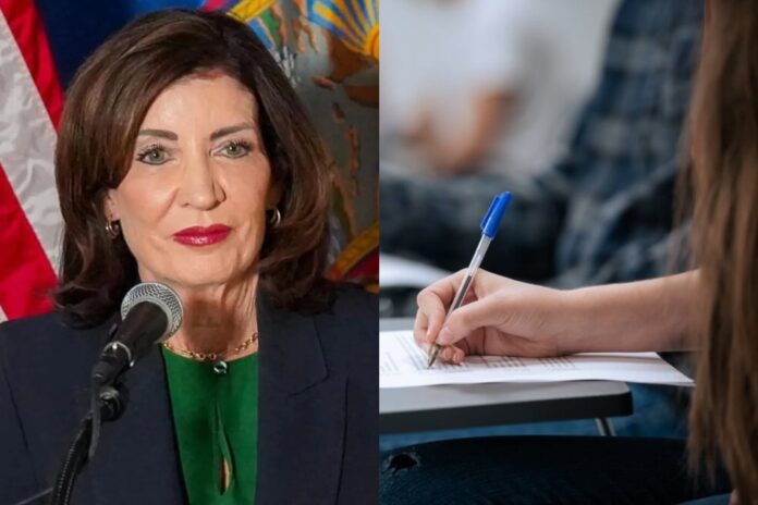 nueva-york-abre-la-beca-excelsior-quienes-pueden-estudiar-gratis-en-cuny-y-suny-en-2026-1 Estudiantes en el campus de la Universidad de la Ciudad de Nueva York (CUNY)