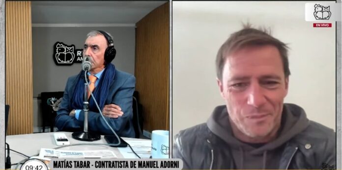 Tabar, contratista de Manuel Adorni