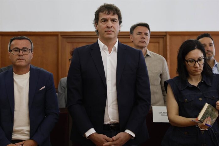 Sala de audiencias de la Audiencia Provincial de Badajoz
