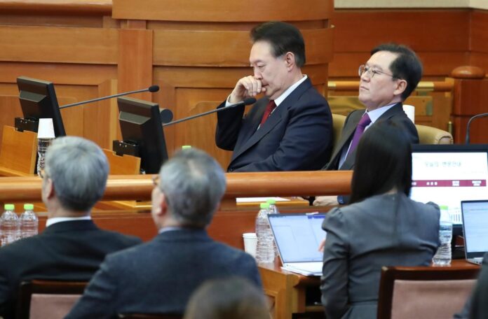 Fotografía del expresidente surcoreano Yoon Suk Yeol