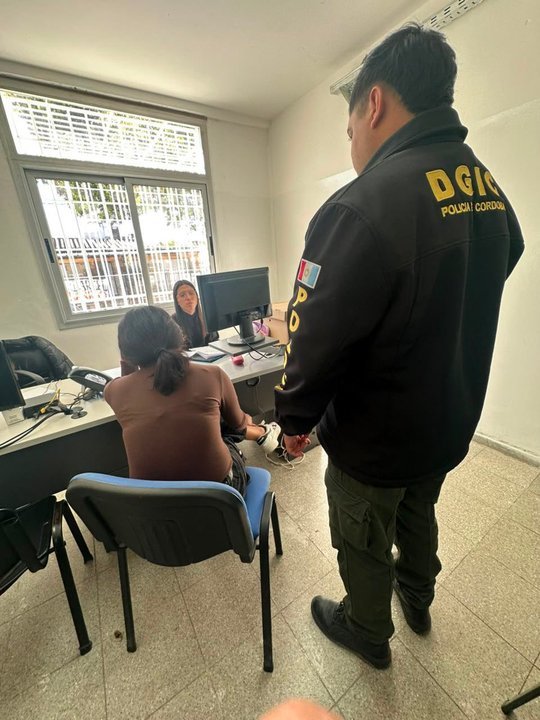 Fotografía de la adolescente M.E.C. difundida por la Agencia NA