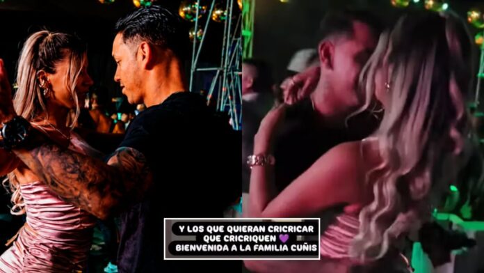 Diego Chávarri y Gabriela Herrera posan juntos en un evento