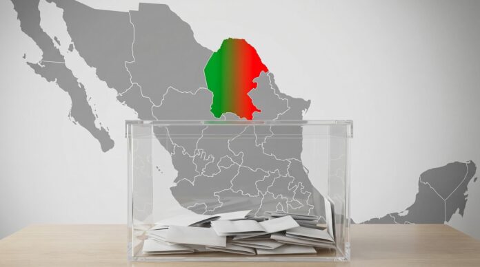 Boletas electorales y urnas en Coahuila durante la jornada del 7 de junio de 2026