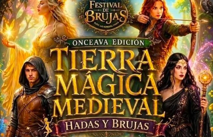 Escenario del Festival Hadas y Brujas en el Club Hacienda Ojo de Agua, Tecámac