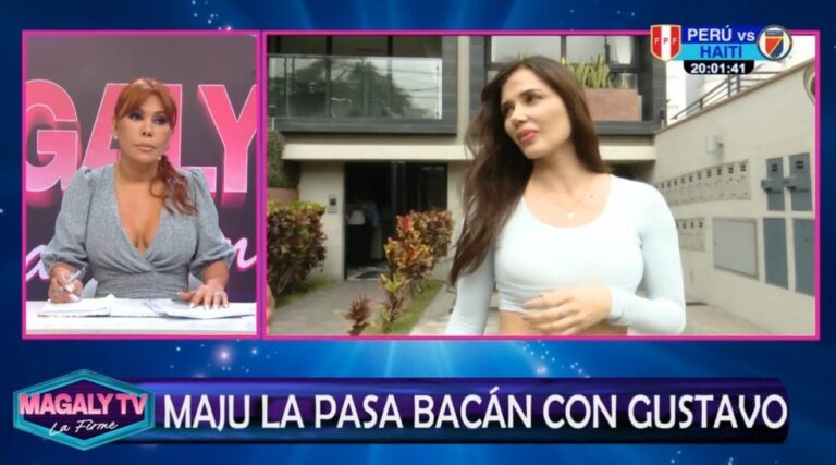 Maju Mantilla en entrevista con Magaly TV La Firme