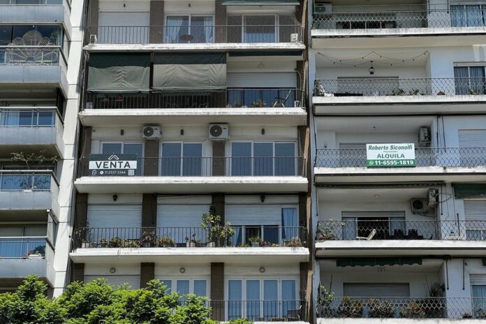 Gráfico con precios de propiedades en CABA según Zonaprop