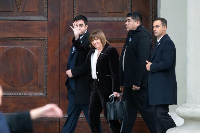 Patricia Bullrich en el Senado
