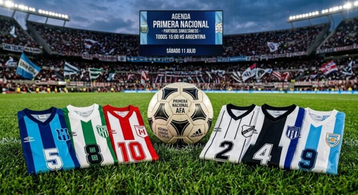 Partido de fútbol de la Primera Nacional