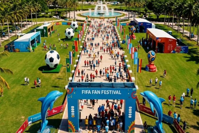 Fan Festival en Bayfront Park durante la Copa Mundial de la FIFA 2026