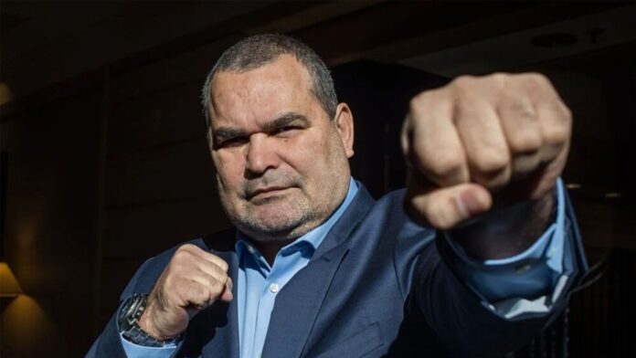 José Luis Chilavert en su etapa como arquero de la Selección de Paraguay