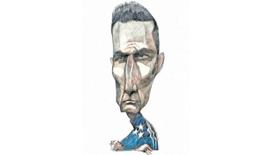 Javier Milei y Lionel Scaloni en eventos separados